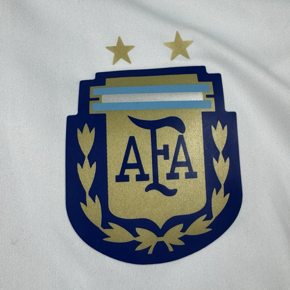 Adidas AFA Argentina National Team Formotion Soccer Jersey White Mens Small NWT